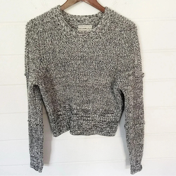 Urban Outfitters Black and White Crewneck Sweater Size Medium - Picture 1 of 8